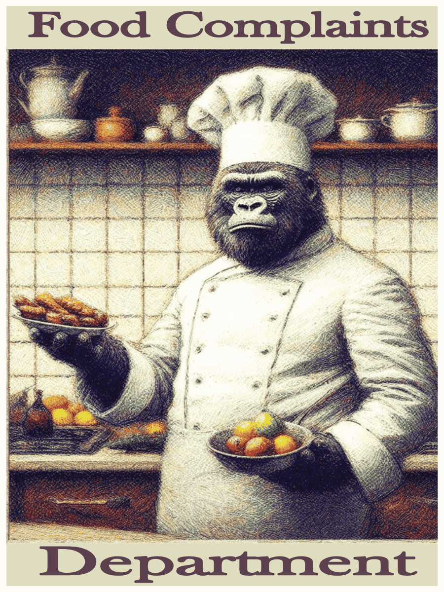 Unframed Gorilla art print