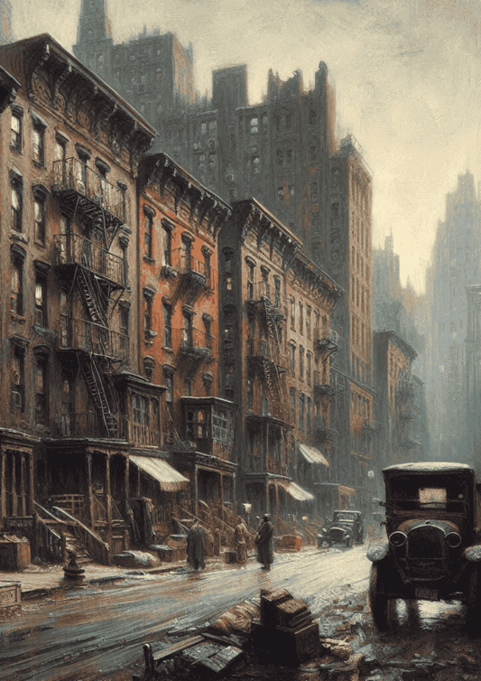 Unframed New York wall art