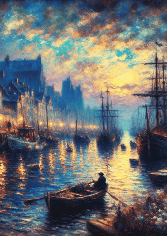 Unframe river wall art print