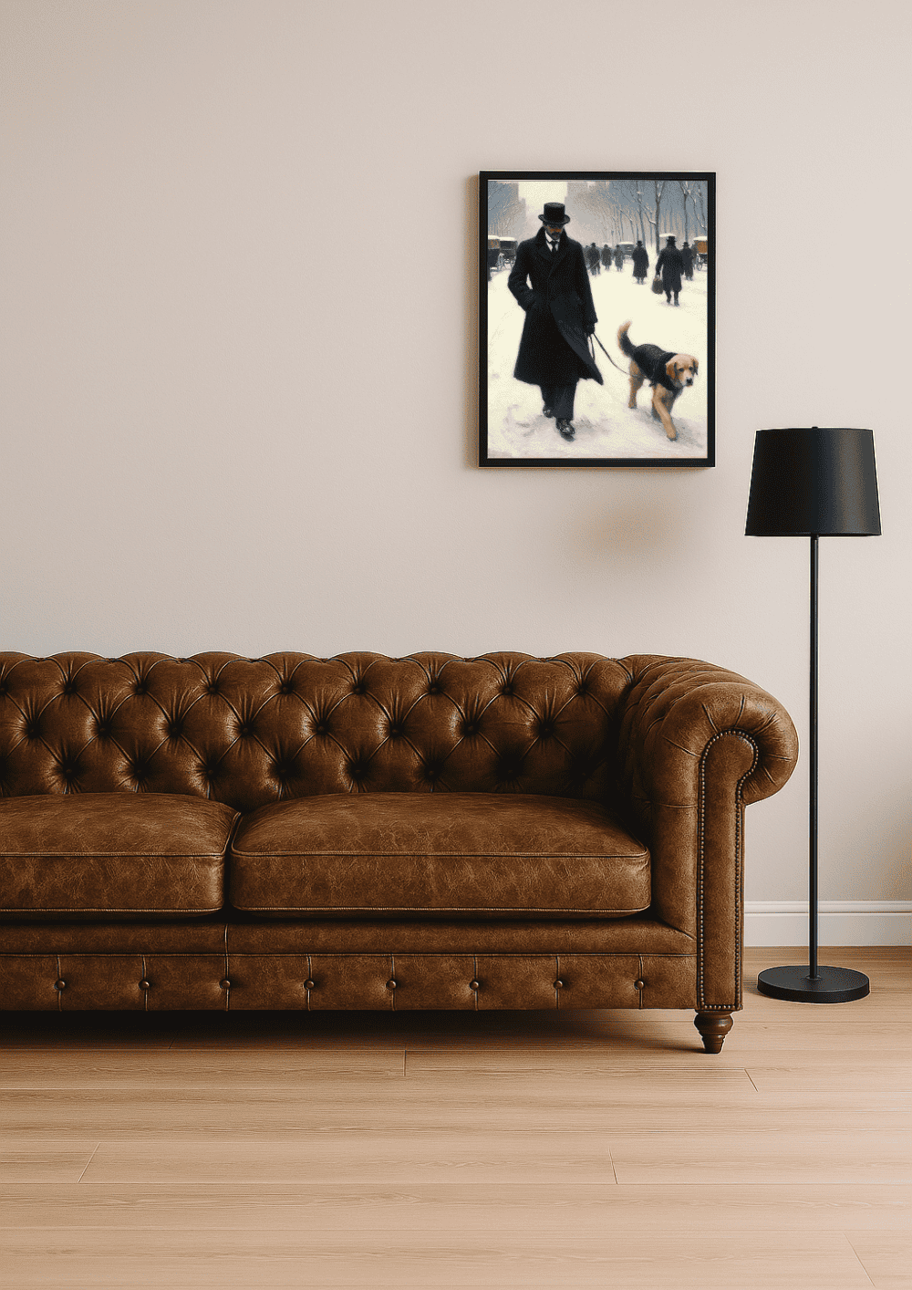 wall-mounted framed wall art